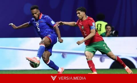كأس العالم: هايتي تتقدم على المغرب بهدف نظيف